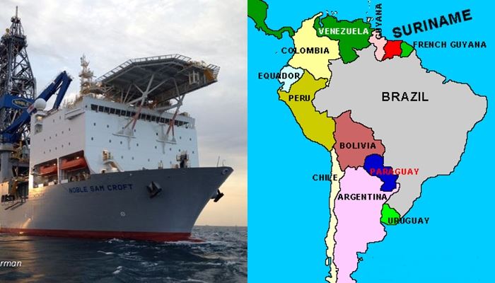 Suriname petróleo Noble óleo Apache