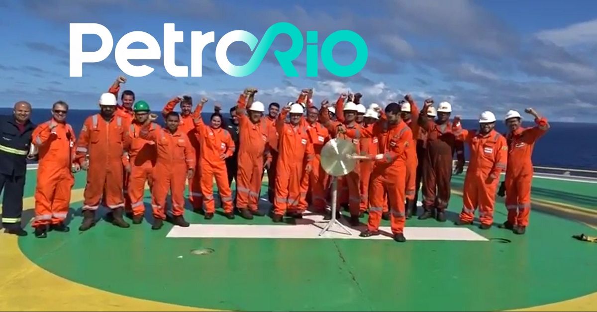 Soou o gongo no Campo de Polvo, na Bacia de Campos! PetroRio aumenta sua produção de petróleo em quase 30%