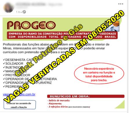 Pedreiro, soldador, operador e muito mais vagas de emprego para atender obras na construção civil, neste dia 08
