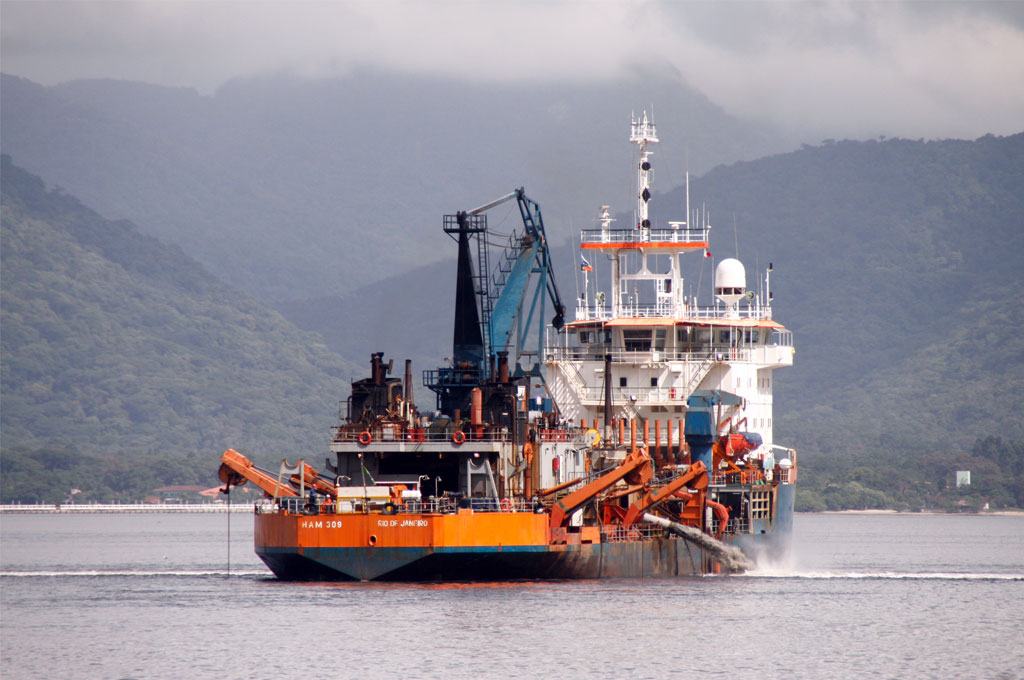 Porto - sao Francisco do sul - dragagem