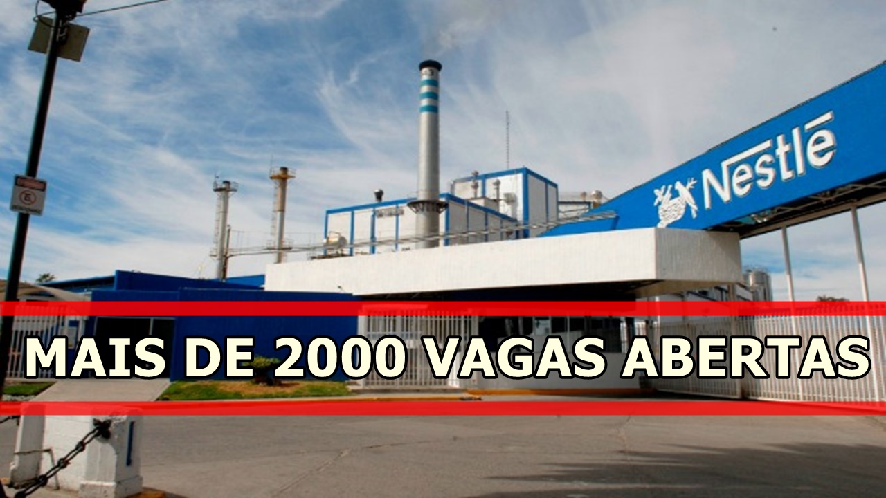 vagas nestlé