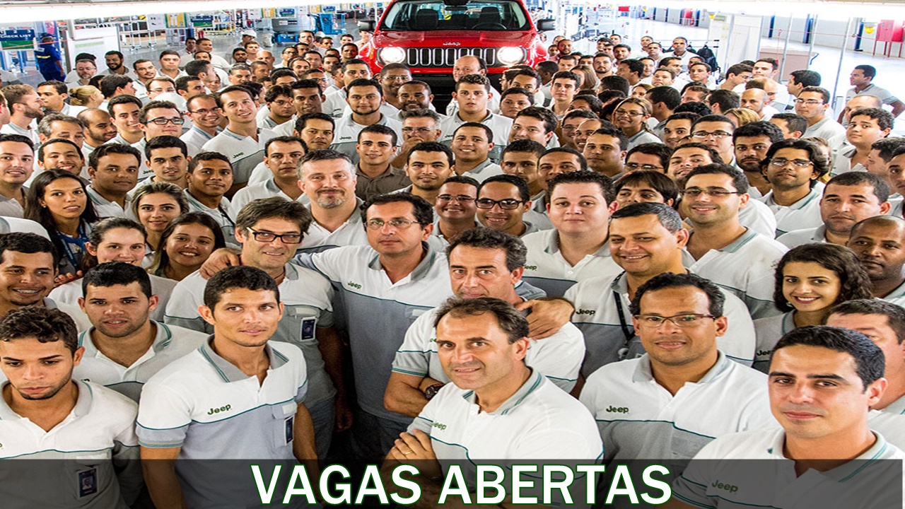 Jeep - vagas - emprego - são paulo - mg - df - pe - sem experiência - nível superior