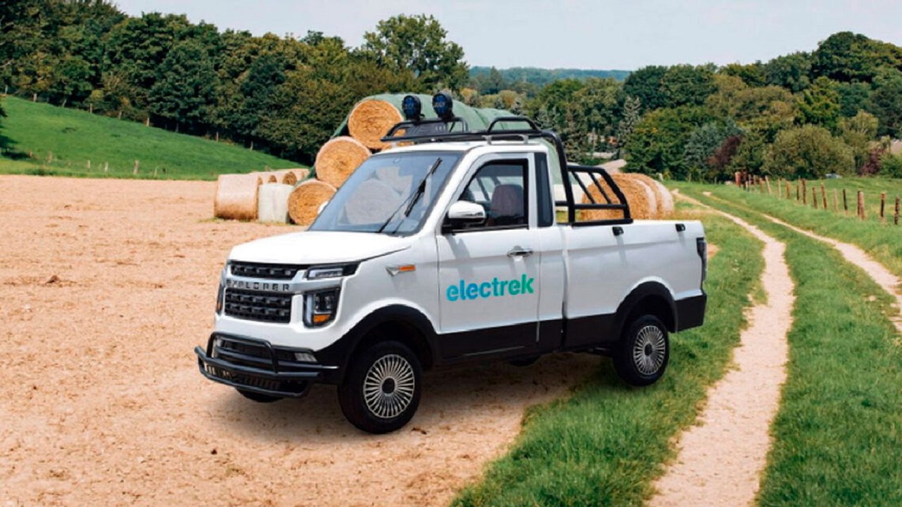 Caminhonete - Alibaba - elétrica - Fiat Mobi - chinesa