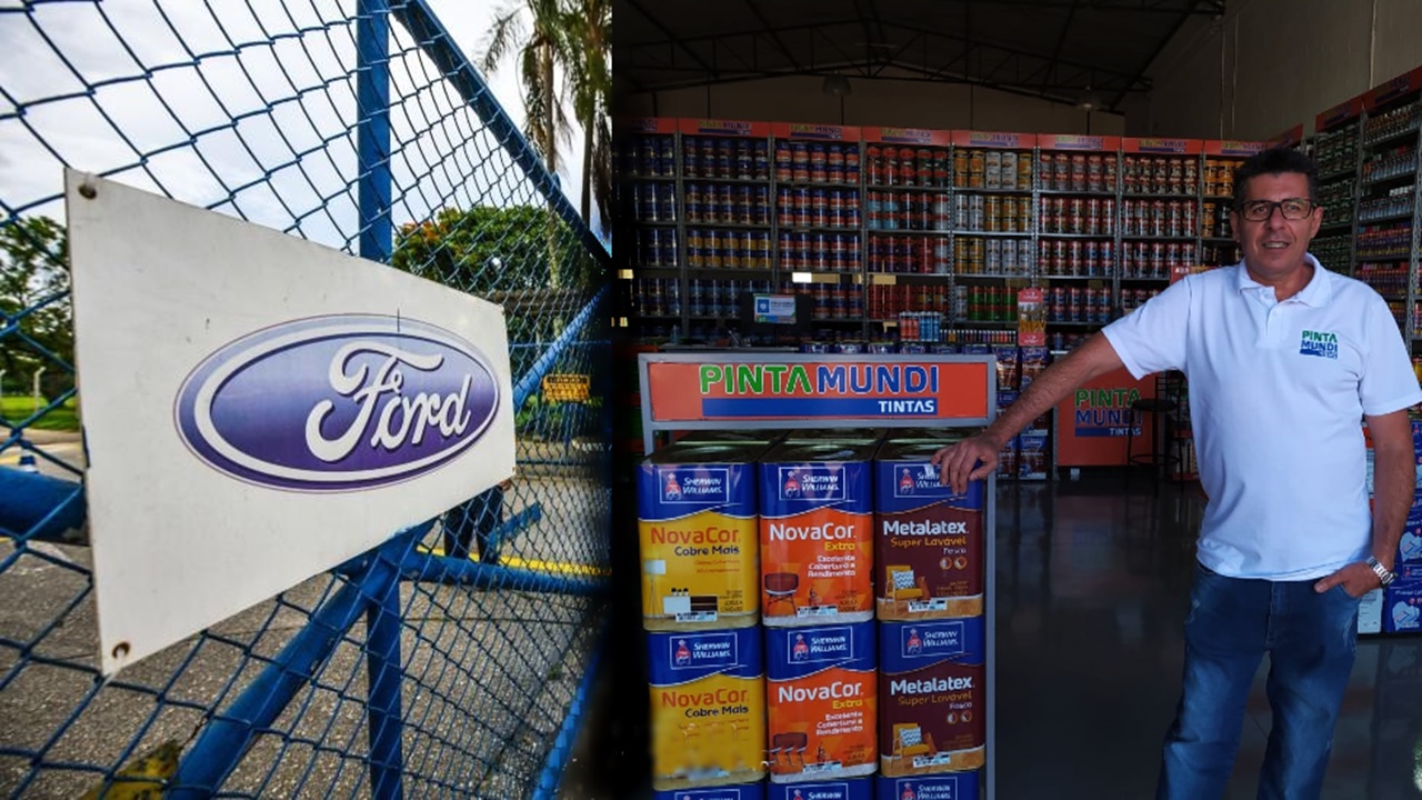 ford - tintas - produção - fábrica - veículos - metalúrgico - sp