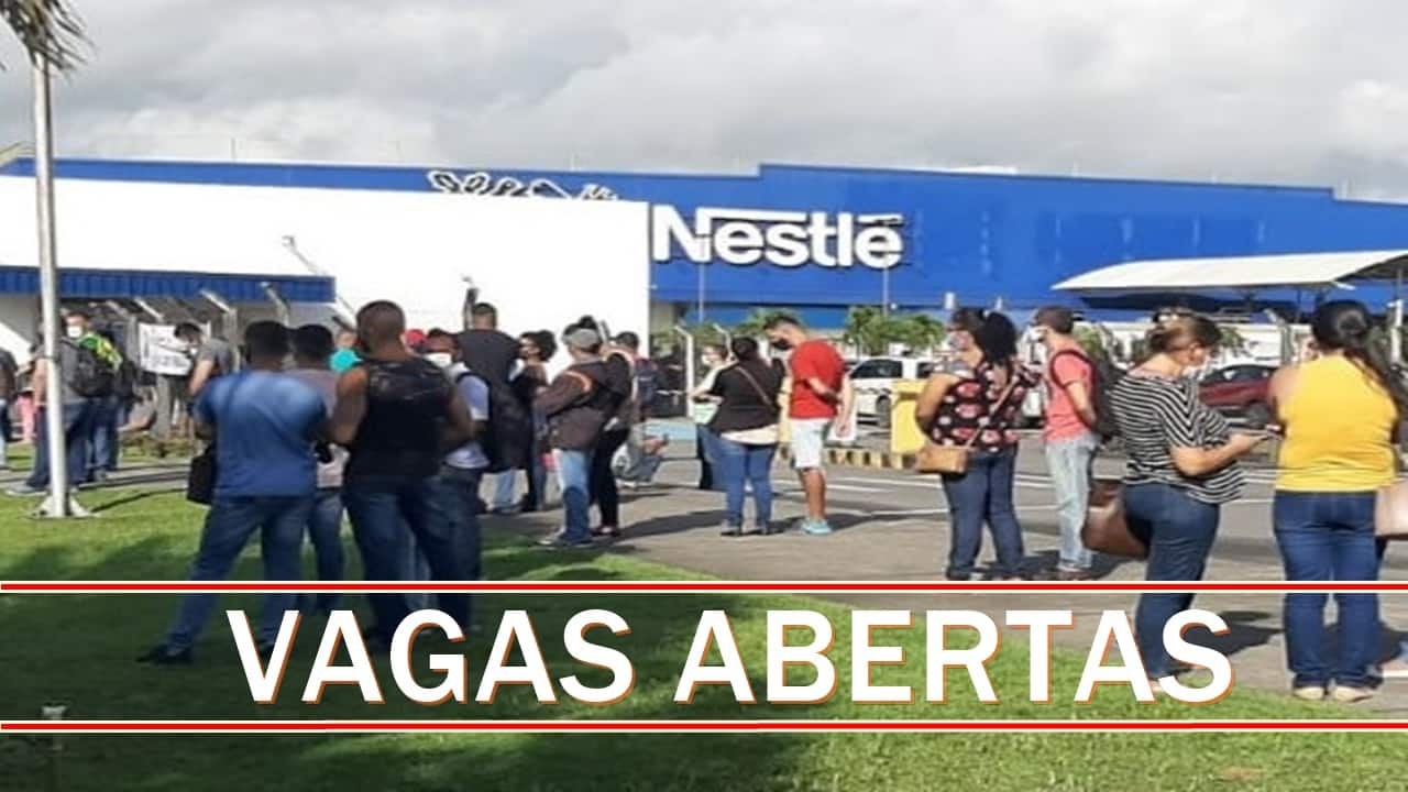 vagas nestlé - primeiro emprego - sem experiência