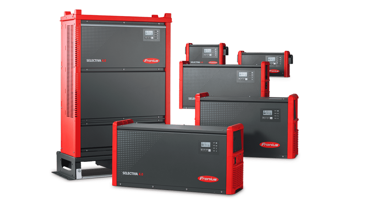 Carregador de baterias fronius