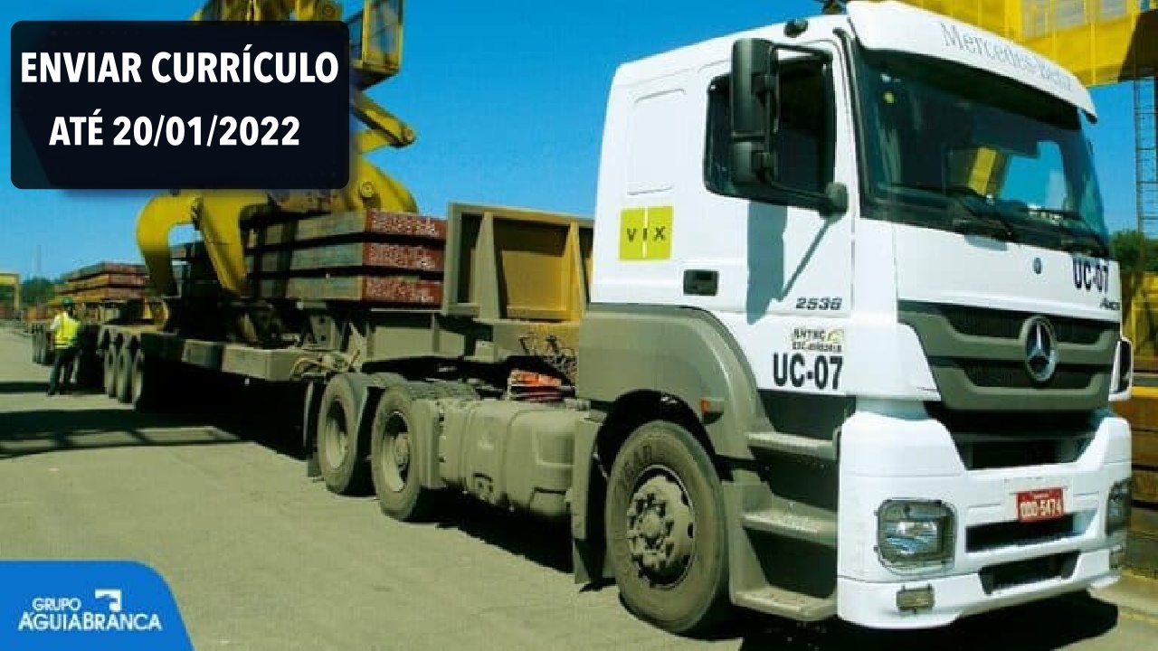 logística - técnico - emprego - motorista - ensino médio - ensino fundamental - Rio de Janeiro - sem experiência