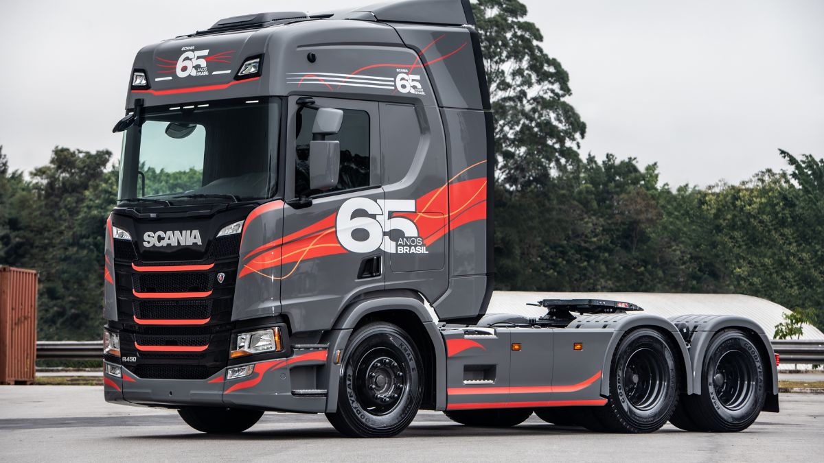 caminhão scania multinacional centro de pesquisa fábrica de motores tratamento de efluentes