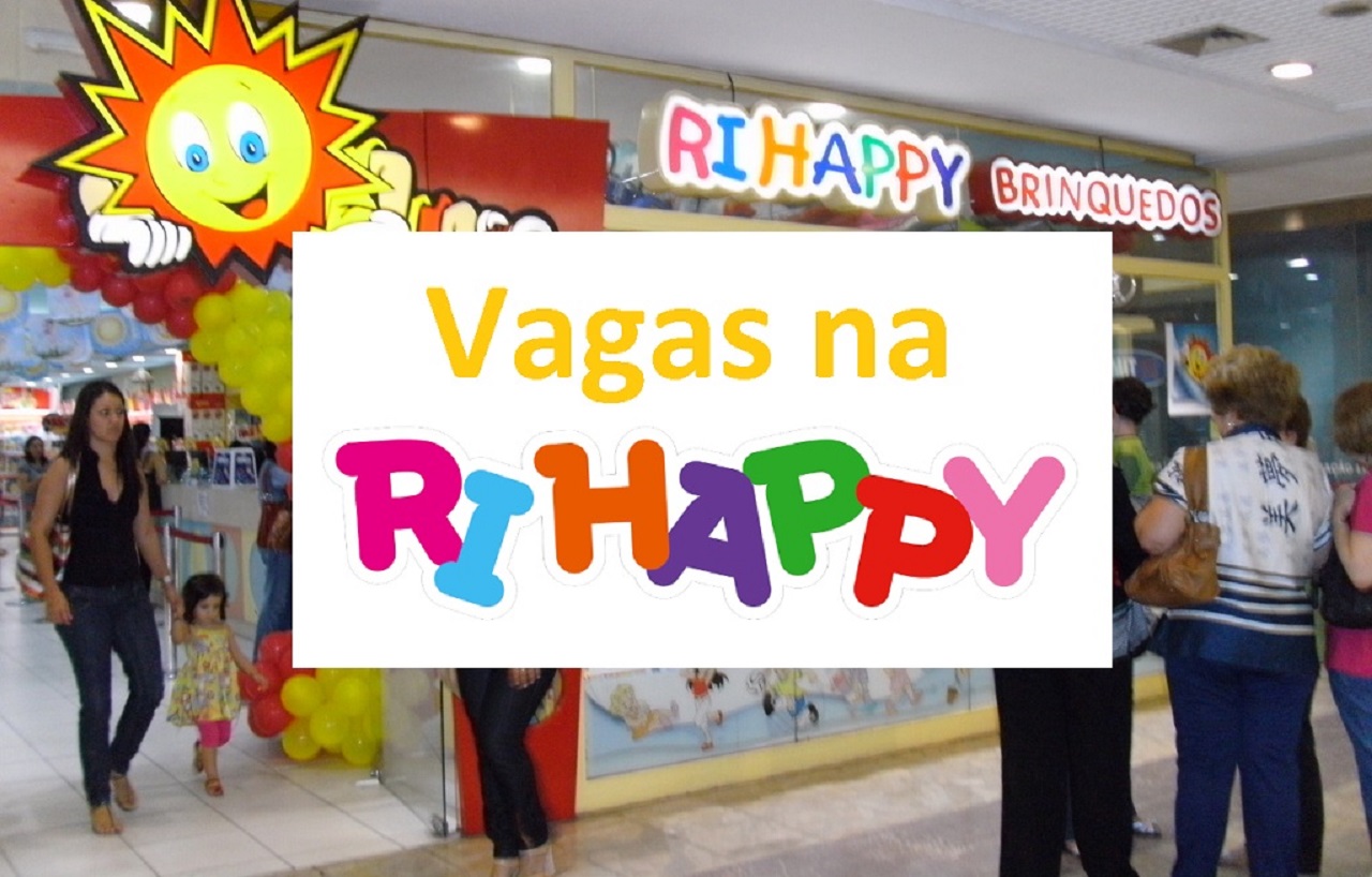 Grupo Ri Happy abre processo seletivo com 500 vagas de emprego para candidatos com e sem experiência em mais de sete estados