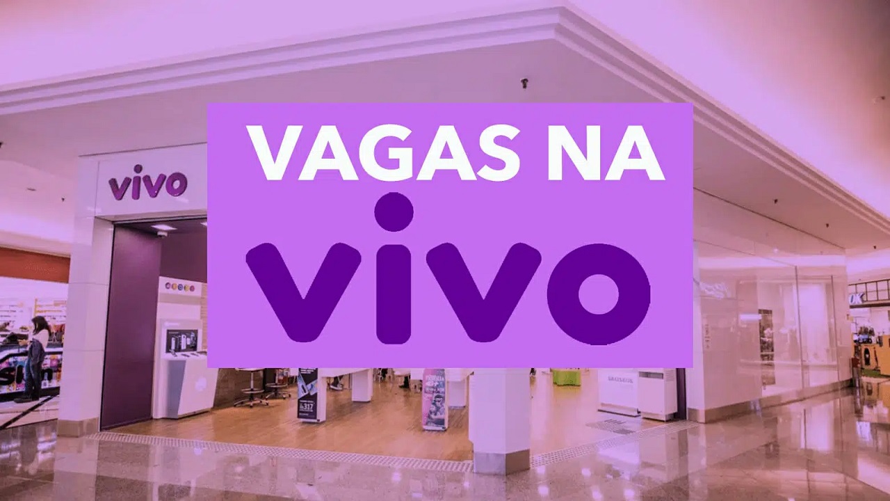 VIVO oferece 1480 vagas de emprego para início imediato