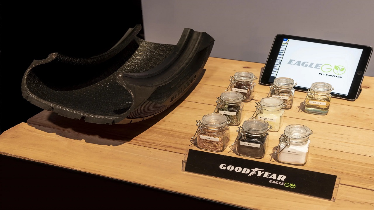 Goodyear desenvolve pneu a base de arroz com duração de 500.000 km