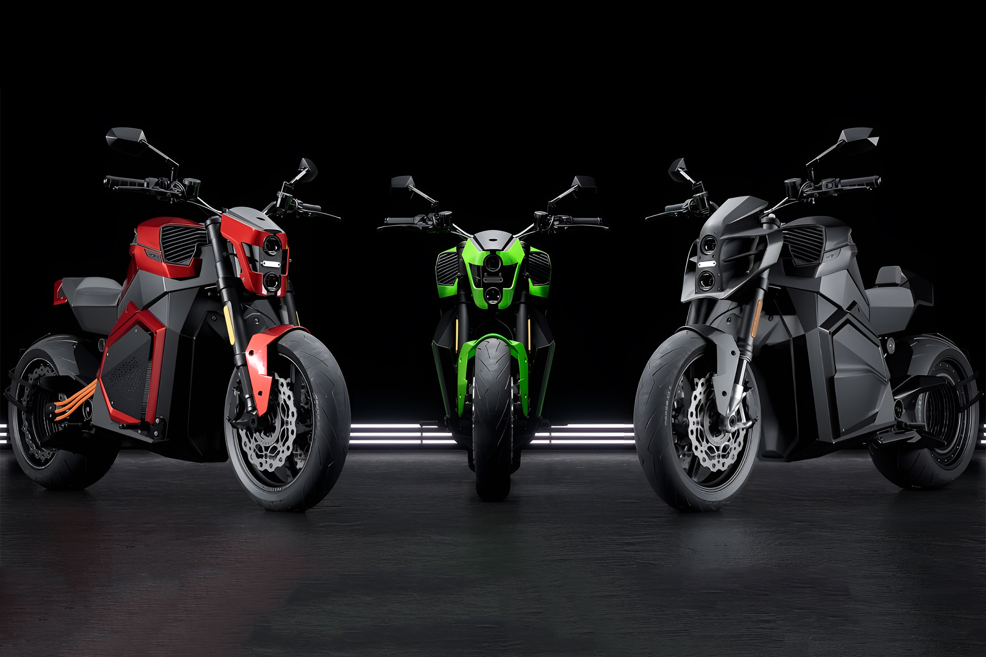 Moto elétrica futurista mais rápida que uma Ferrari tem bateria suficiente para andar 375 quilômetros sem precisar recarregar