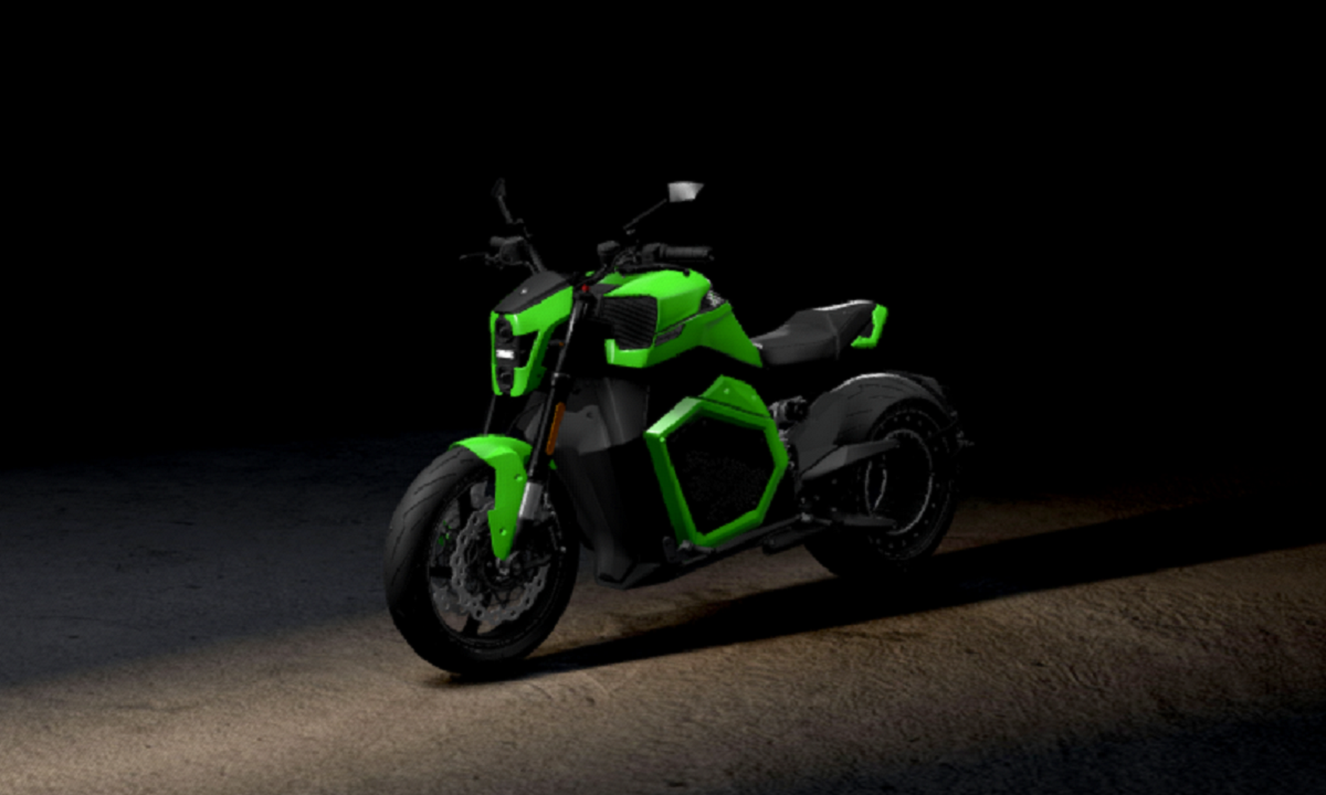 Moto elétrica, finlandesa, recarga rápida