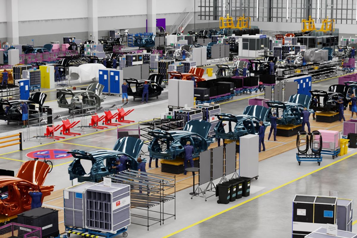 BMW NVIDIA empregos fábrica indústria automotiva carros