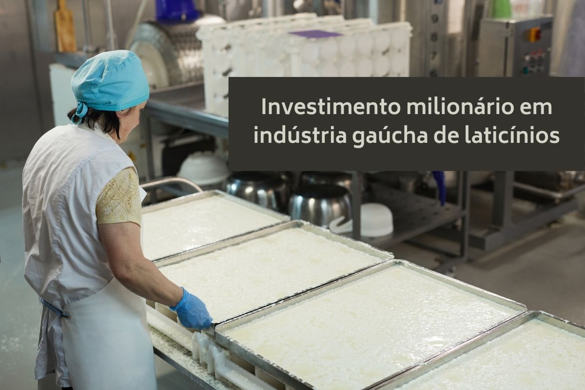 indústria empregos laticínios investimento