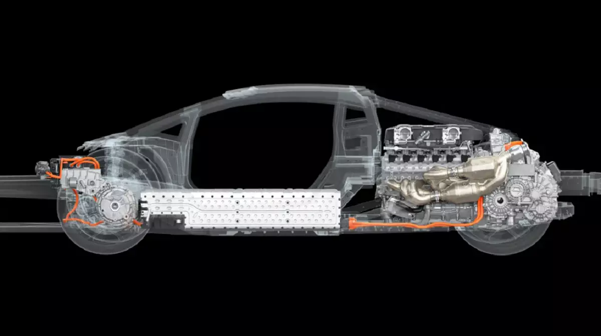 Lamborghini, carro, motor