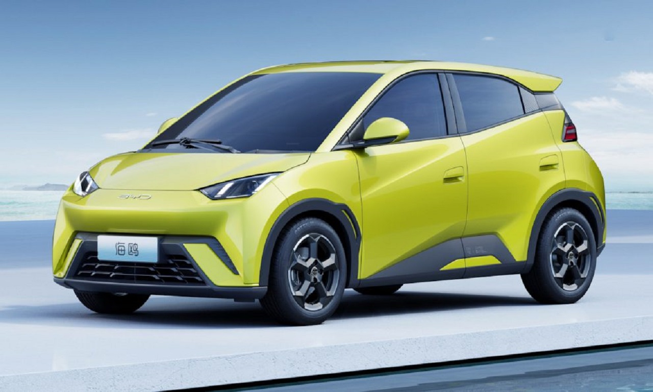 BYD - carros elétricos - carro elétrico de baixo custo - BYD Seagull