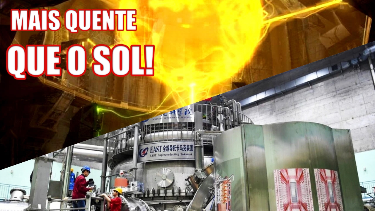 China - fusão nuclear - energia - sol artificial - plasma