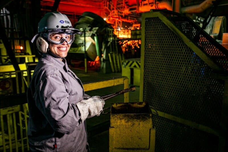 CSN - siderúrgica - ferro - curso gratuito - vagas - senai - cimento - ferro - preço