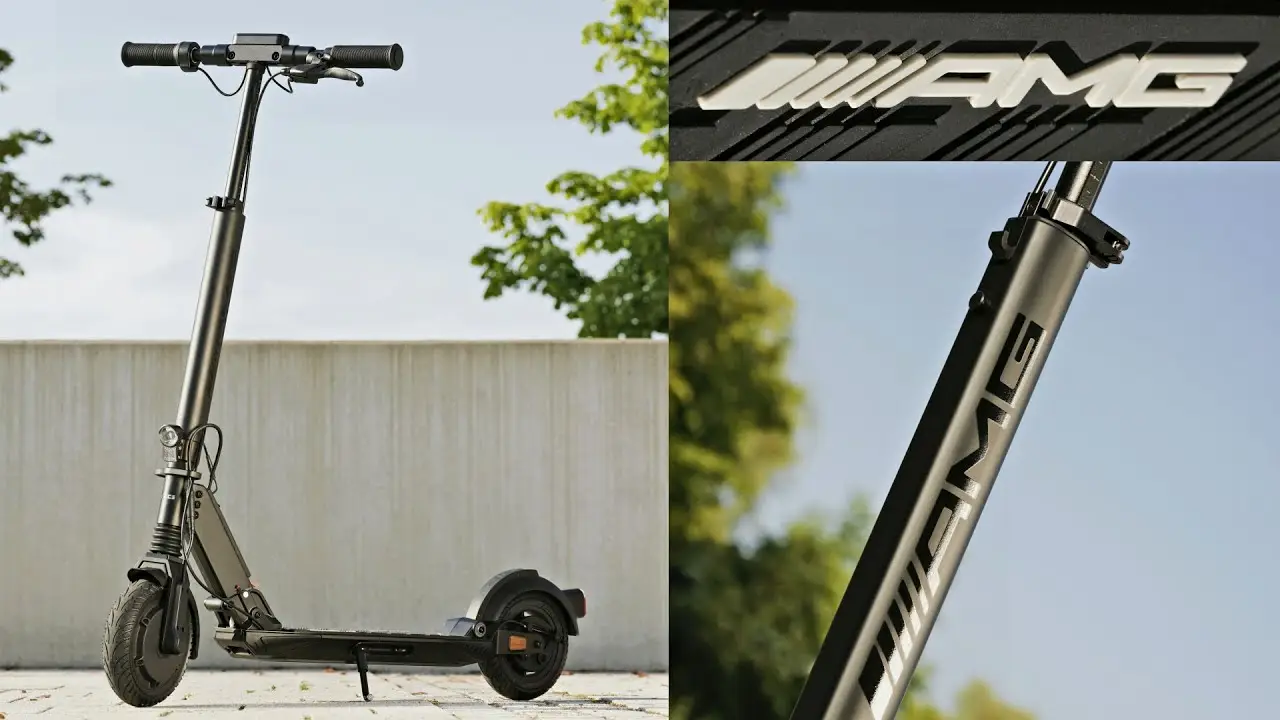 Mercedes benz, patinete elétrico, elétrico, patinete