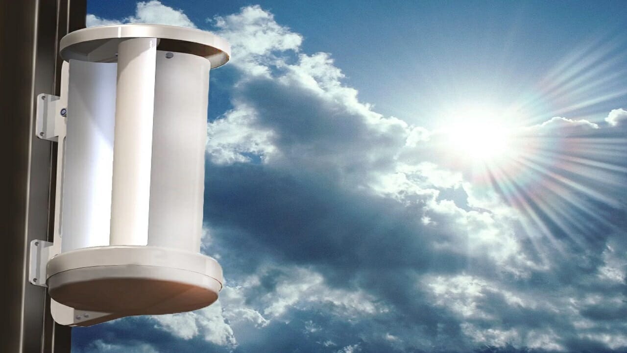 Turbina eólica compacta revoluciona mercado de energia renovável ao suportar ventos de até 97 km/h