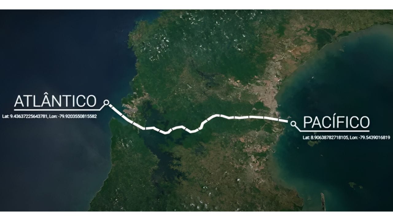 Um cenário preocupante vem se desenhando no Canal do Panamá, essa via marítima de vital importância que corta o coração da América Central