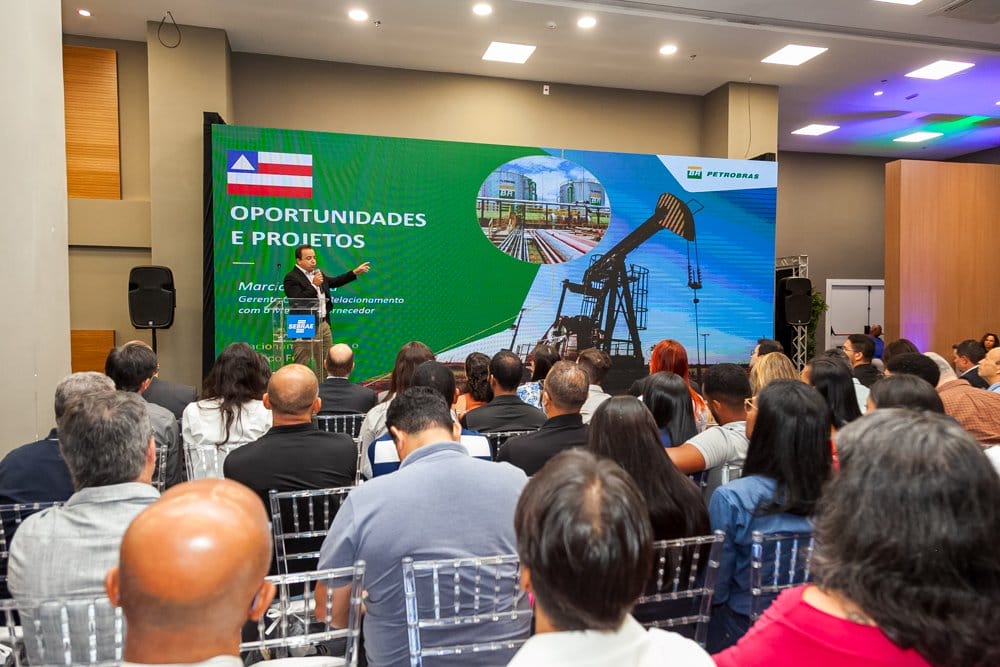 Petrobras, road show, Sebrae, fornecedores, Amazonas, descarbonização, energias renováveis, financiamento, Urucu, iniciativas, oportunidades, projetos, negócios, competitividade, relacionamento.