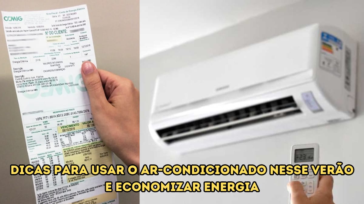 Confira as melhores dicas para reduzir a sua conta de luz em período onde as temperaturas estão altas. O uso do ar-condicionado no verão é possível, mas há meios de economizar energia e não sofrer com o calor ou com a conta no final do mês.