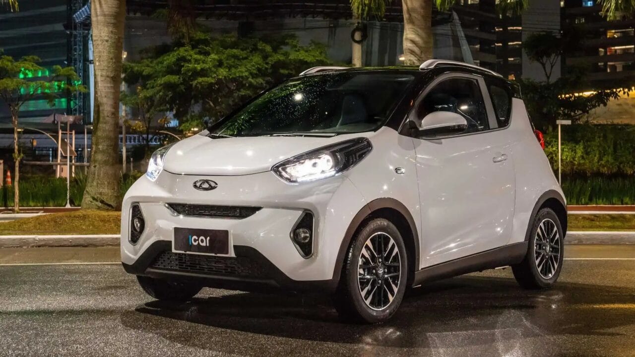Chery iCar recebe atualizações de design e mira a liderança no mercado automotivo, com modelos da Chery disponíveis a partir de R$ 41 mil.