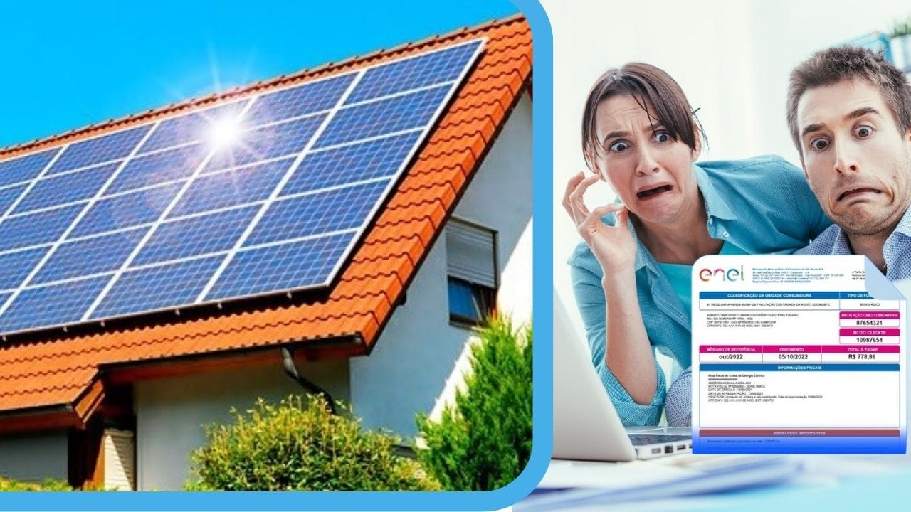 Como calcular o número de placas solares para não pagar mais a conta de luz?