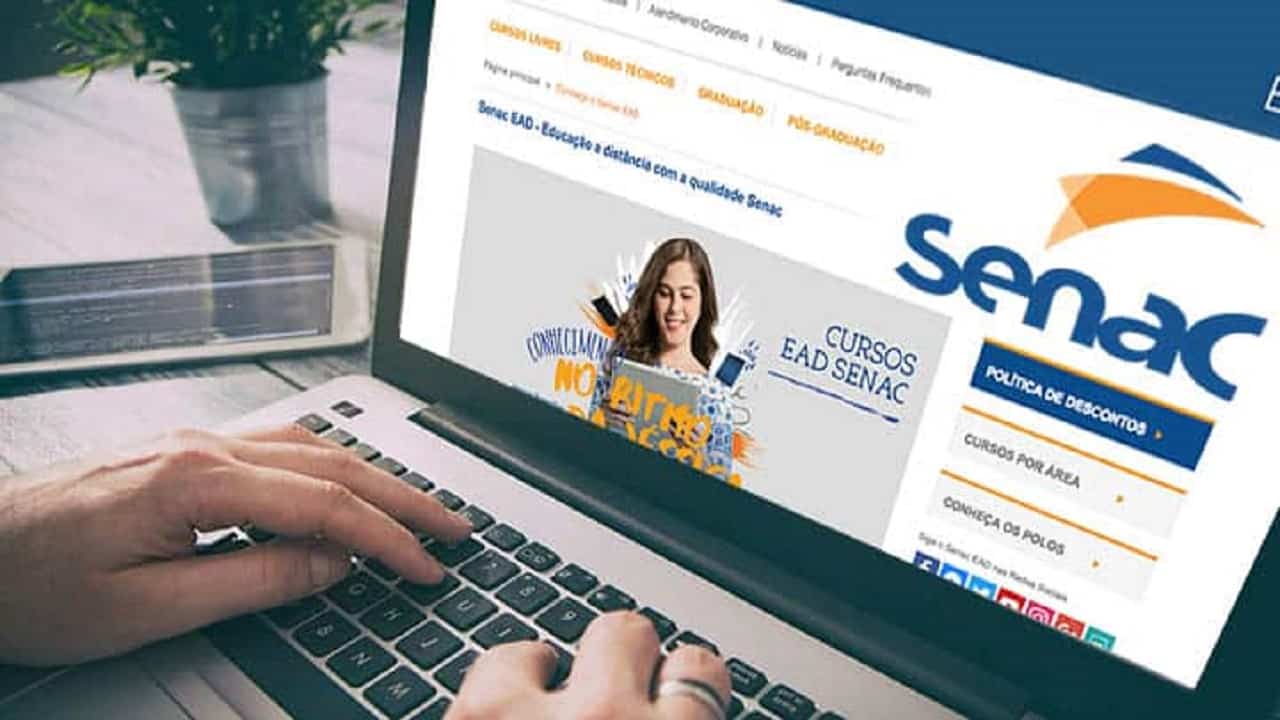 Senac EAD oferece 400 cursos gratuitos e com certificado sem precisar pagar taxa de inscrição 