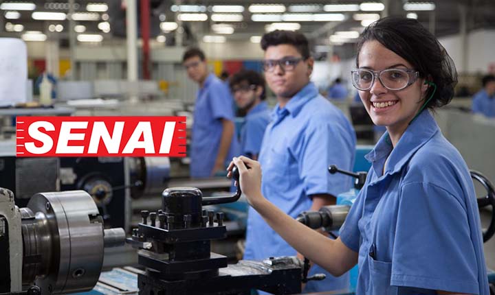 Cursos do Senai com inscrições abertas; (Imagem: reprodução/ Senai)