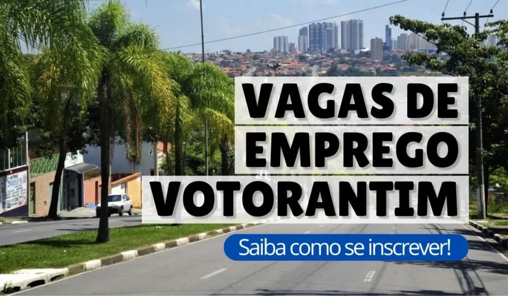 Votorantim - Banco Votorantim - emprego - empregos - vagas - ensino médio - ensino técnico