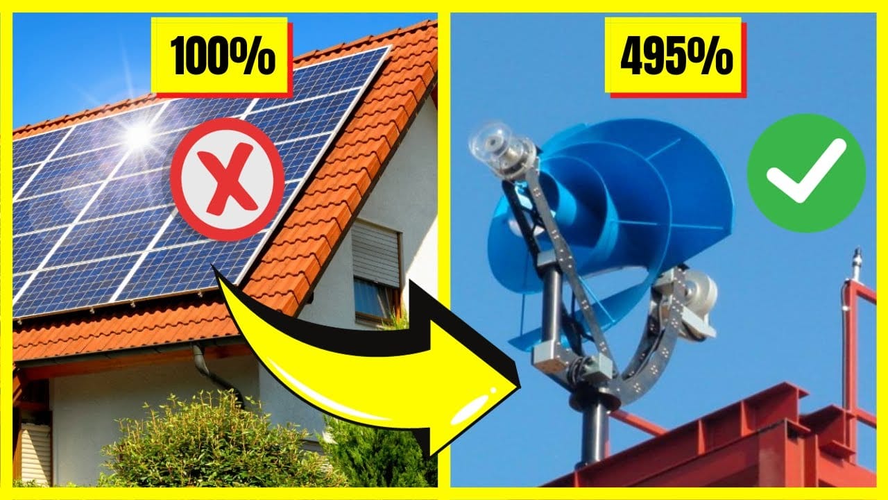 Nova turbina eólica revolucionária promete gerar 400% mais energia e desbancar painéis solares em 2024! 