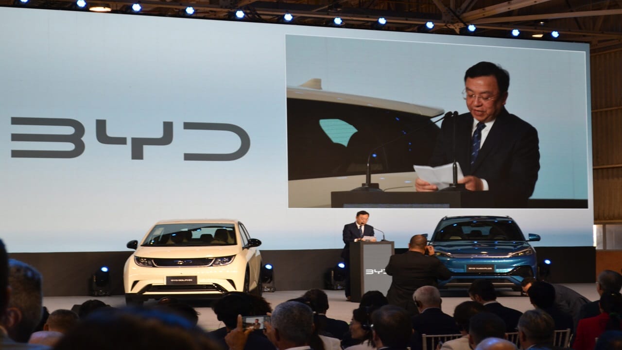 BYD, fábrica, empregos, carros elétricos