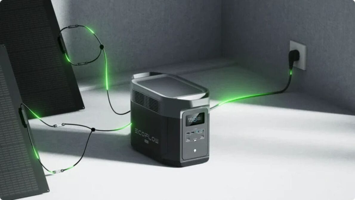 Liga a casa toda! Estação de energia portátil Delta 2 Max da EcoFlow com potência de até 2400W, revoluciona o conceito de energia solar doméstica