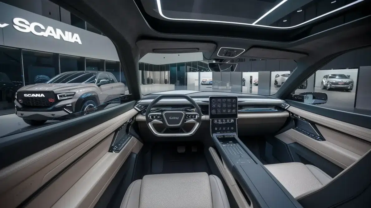 Picape scania - scania urban- caminhões