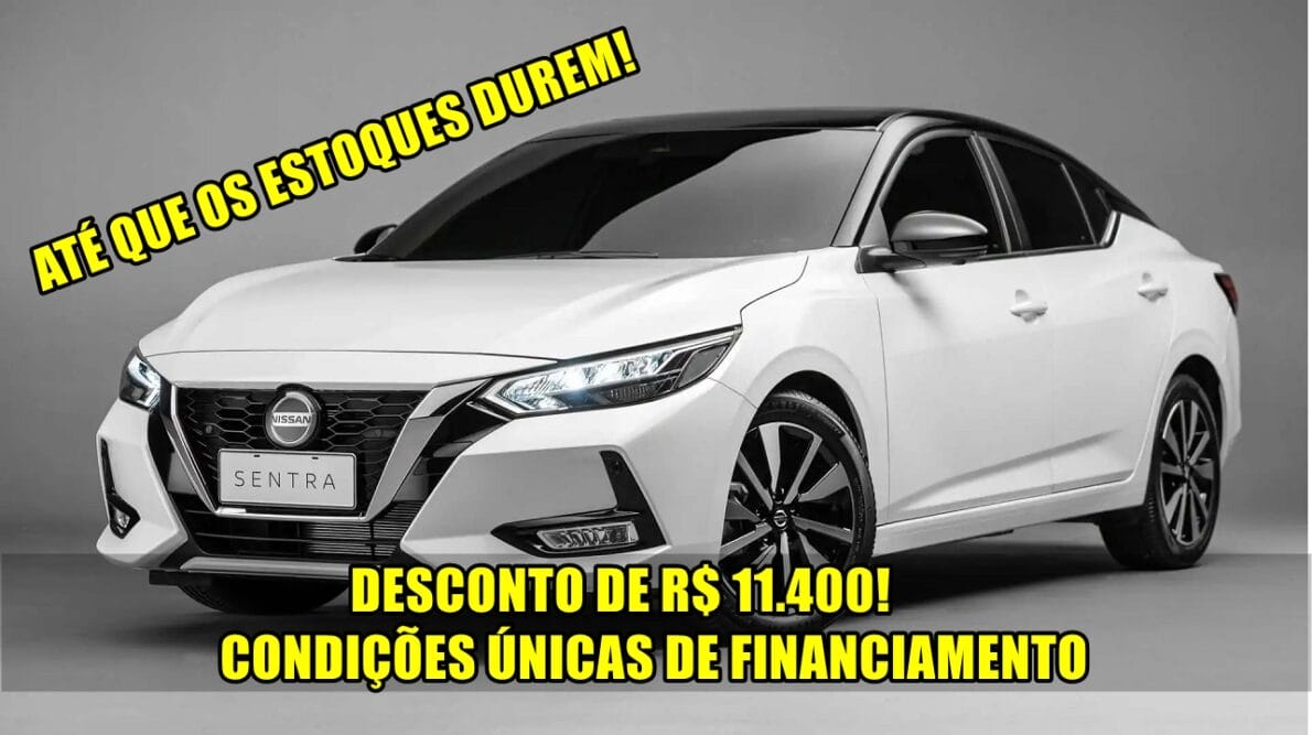 Nissan - Nissan Sentra - carro com desconto - desconto