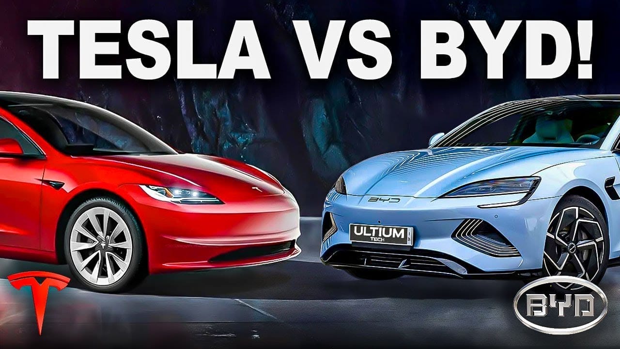 BYD - Lítio - Tesla