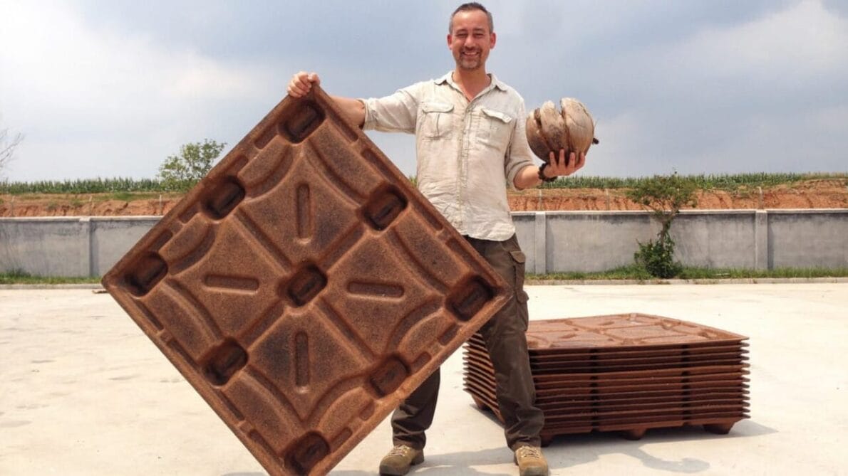 Reciclagem - construção árvores -