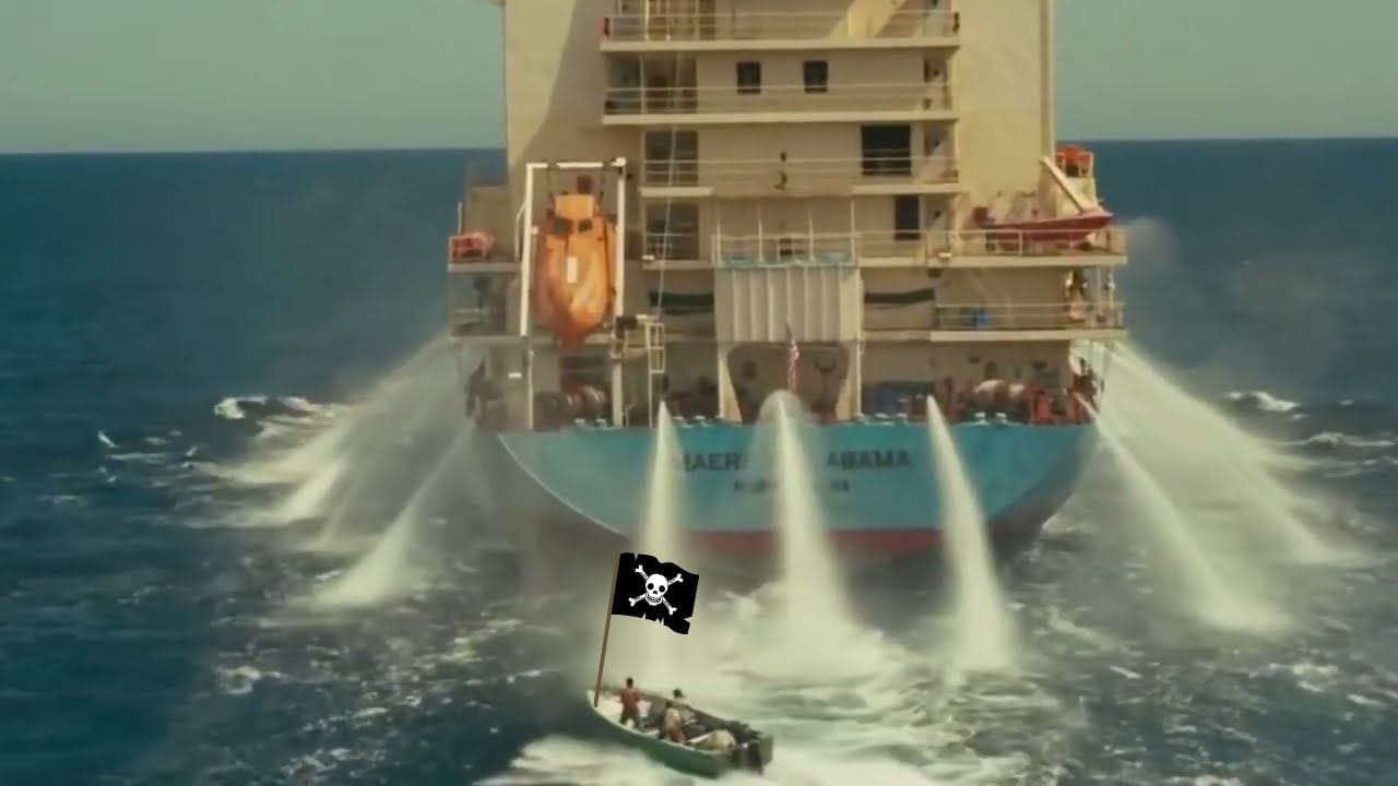 Diante de ameaças de pirataria no oceano, navios porta-contêineres e outras embarcações de carga adotam uma série de métodos defensivos inovadores e predominantemente não letais para proteger suas tripulações e cargas