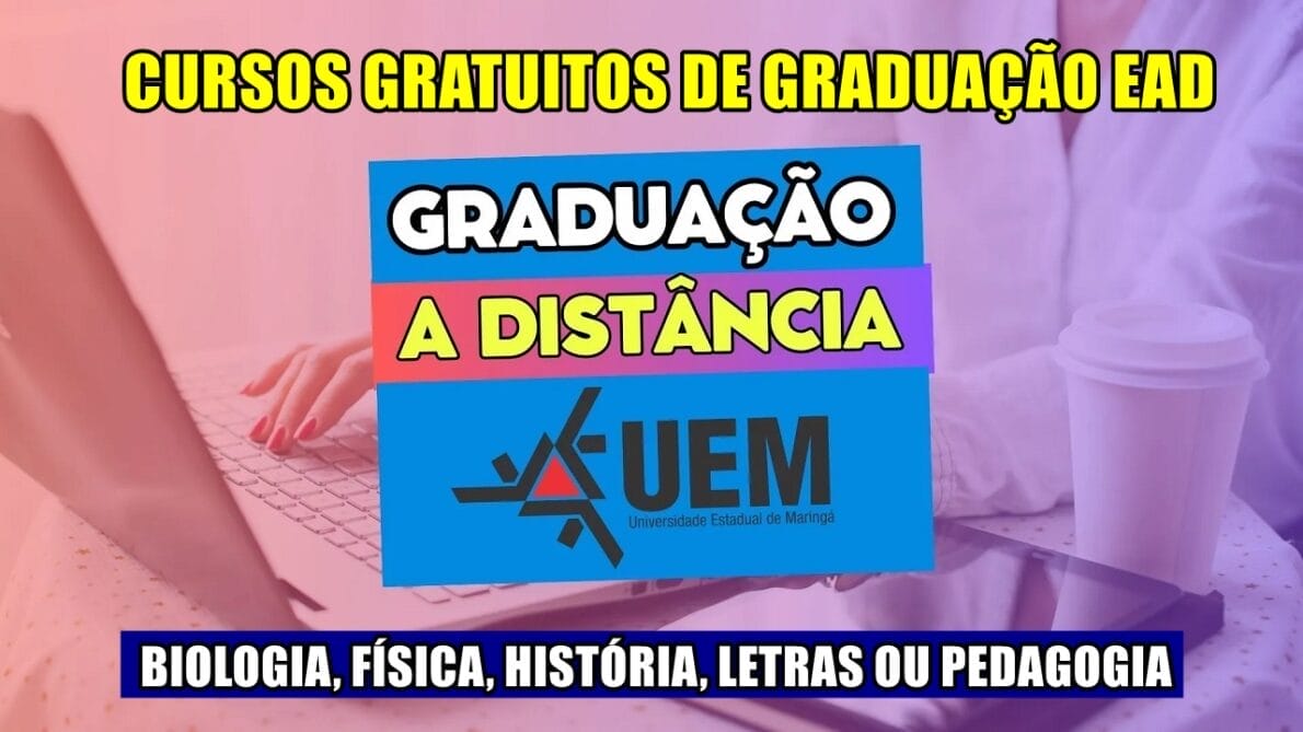 cursos gratuitos - cursos online - cursos grátis - EAD- UEM