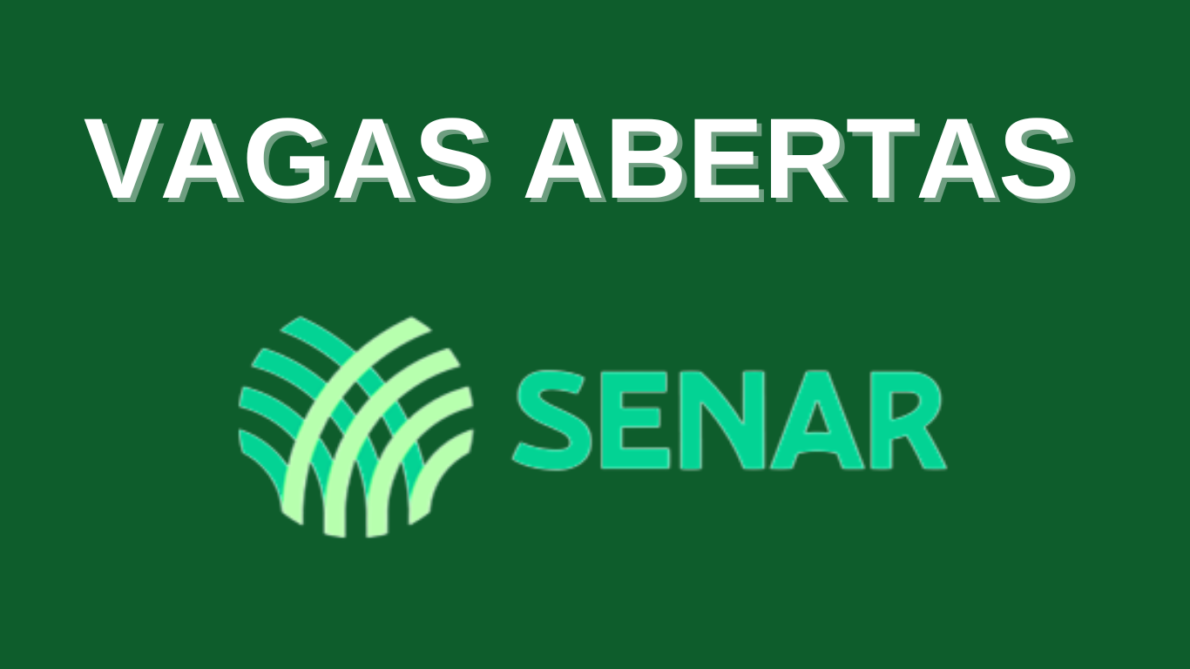 senar - vagas abertas - processo seletivo
