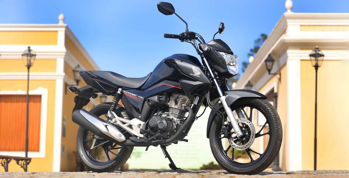A CG 160 Titan chegou mais esportiva do que nunca! Foto: Honda