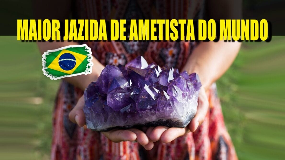 ametista - mineração - jazida - cristais - pedras -