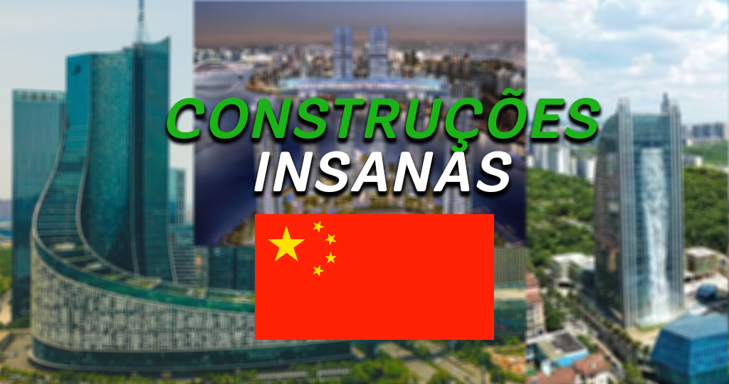 Construções insanas na China. (Imagem: reprodução)