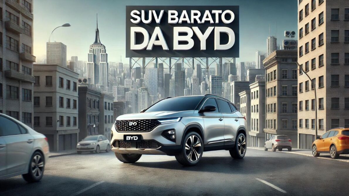 SUV barato da BYD? Conheça o compacto de entrada da marca chinesa que vem competir com T-Cross e Creta