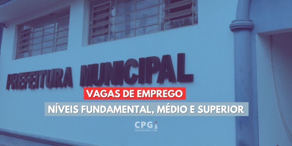 Prefeitura está com vagas de empego. (Imagem: reprodução)