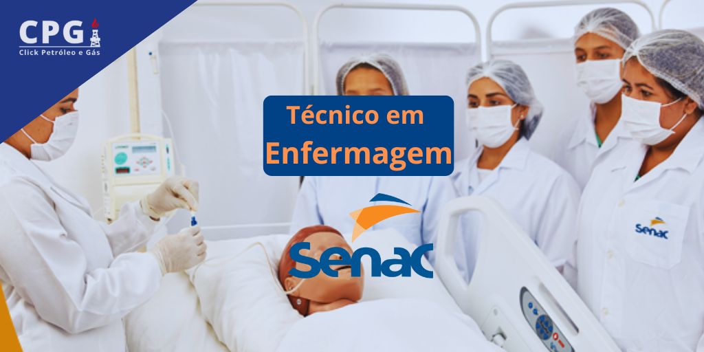 Senac oferece bolsas de estudo para o curso Técnico em Enfermagem. Transforme sua carreira com esta oportunidade de formação gratuita! (Imagem: reprodução)