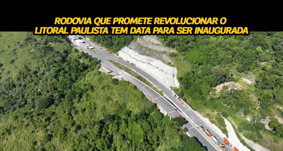 Rodovia de R$ 2 BILHÕES vai ligar cidades em 18 minutos ao Litoral de São Paulo, terá pedágio próprio e 25 milhões de motoristas anualmente